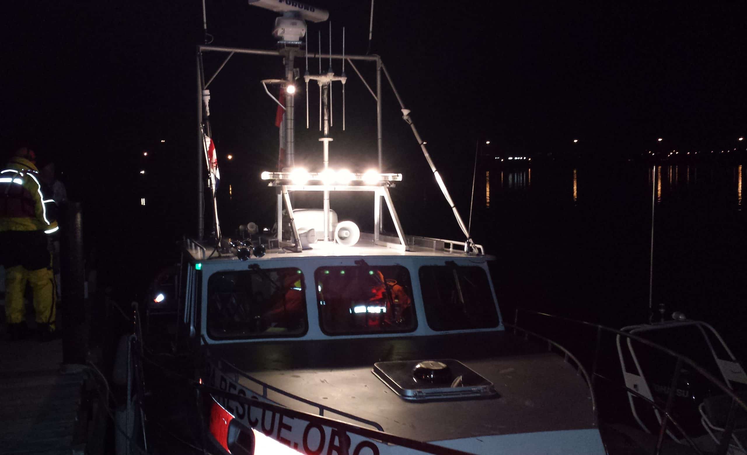 A Typical Night Launch | PARA Marine Search & Rescue